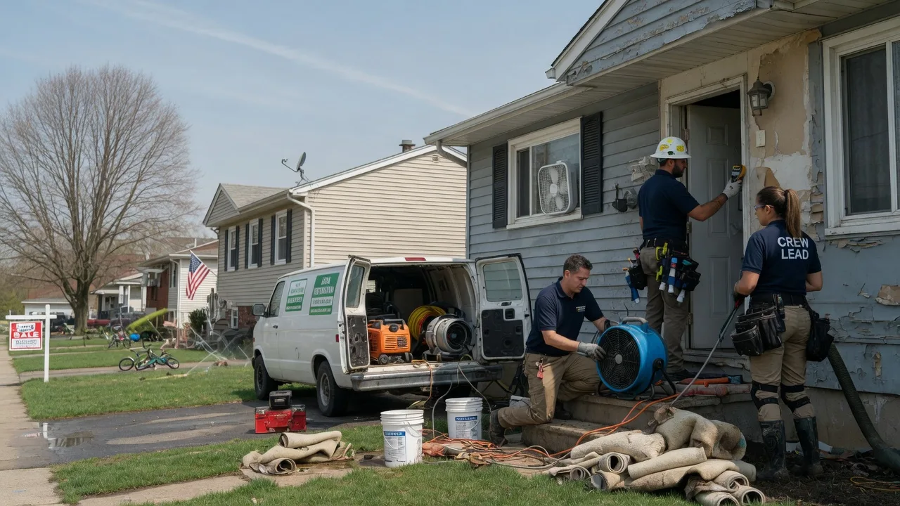 Flood Cleanup in Russiaville, IN near me