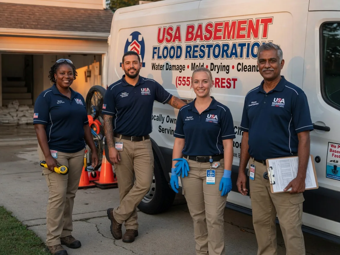 Basement Flood Cleanup company in Russiaville, IN